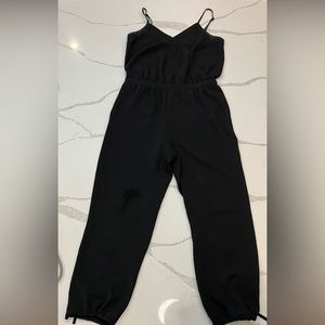 Madewell black jumpsuit